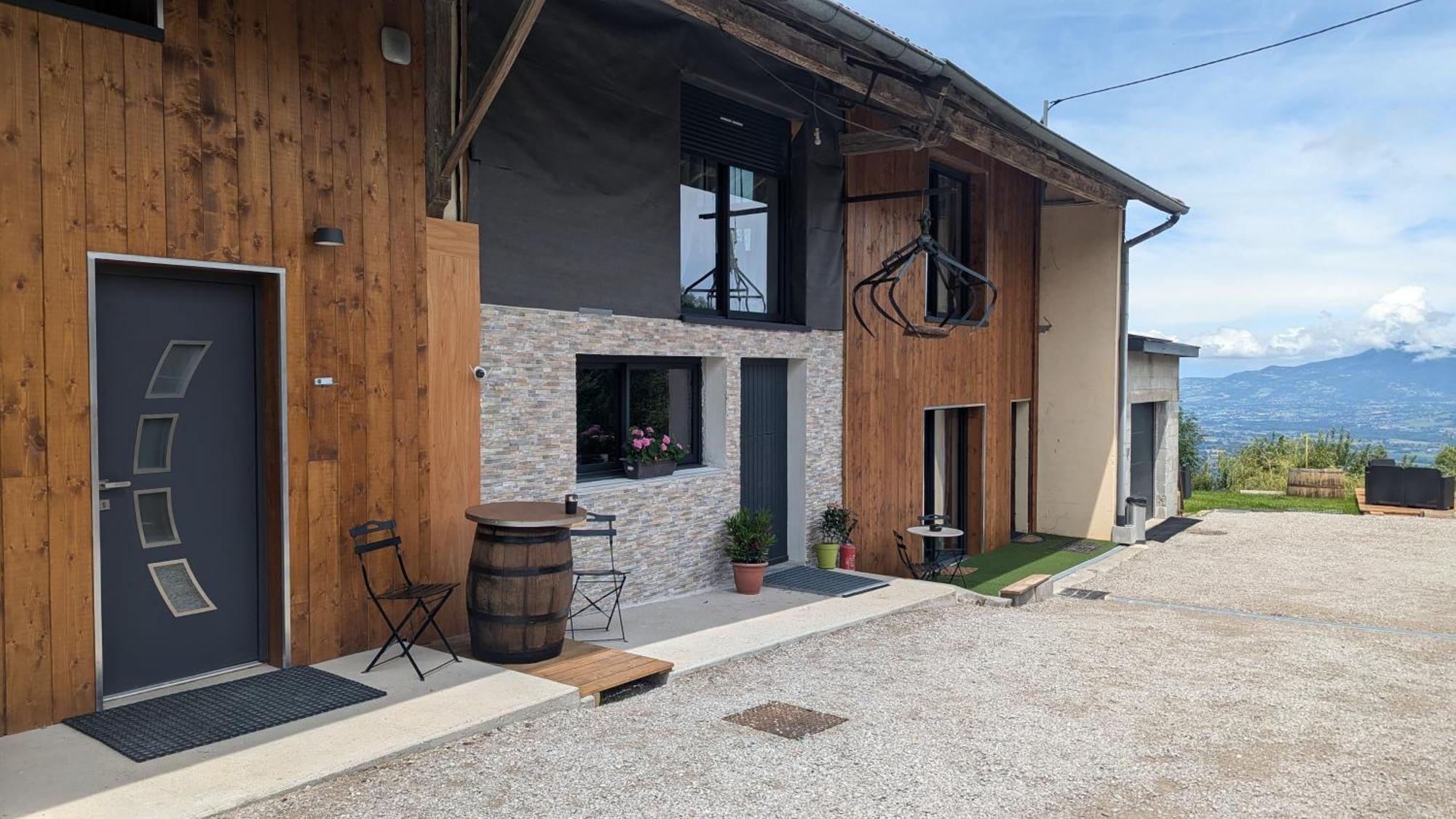 Domaine De La Griffe - Chambres D'Hotes "Roche Parnal" La Roche-sur-Foron Exteriör bild